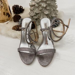 NEW BADGLEY MISCHKA CLAUDETTE HEELS